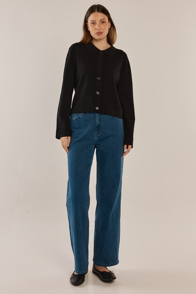 Betty Basics Rosie Cardigan (Black)