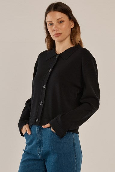 Betty Basics Rosie Cardigan (Black)