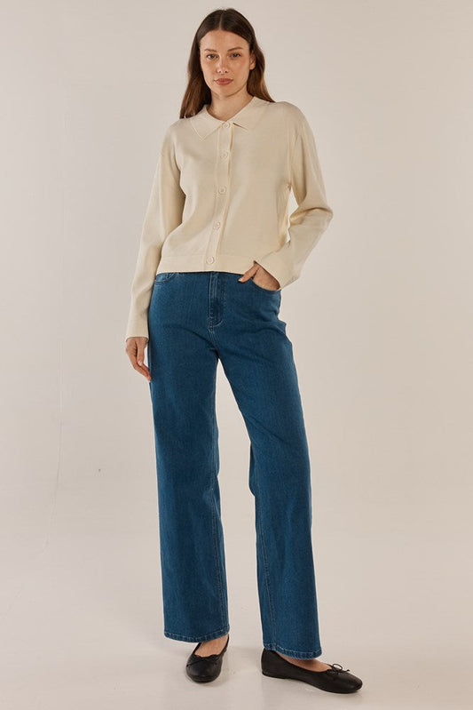 Betty Basics Rosie Cardigan (Cream)