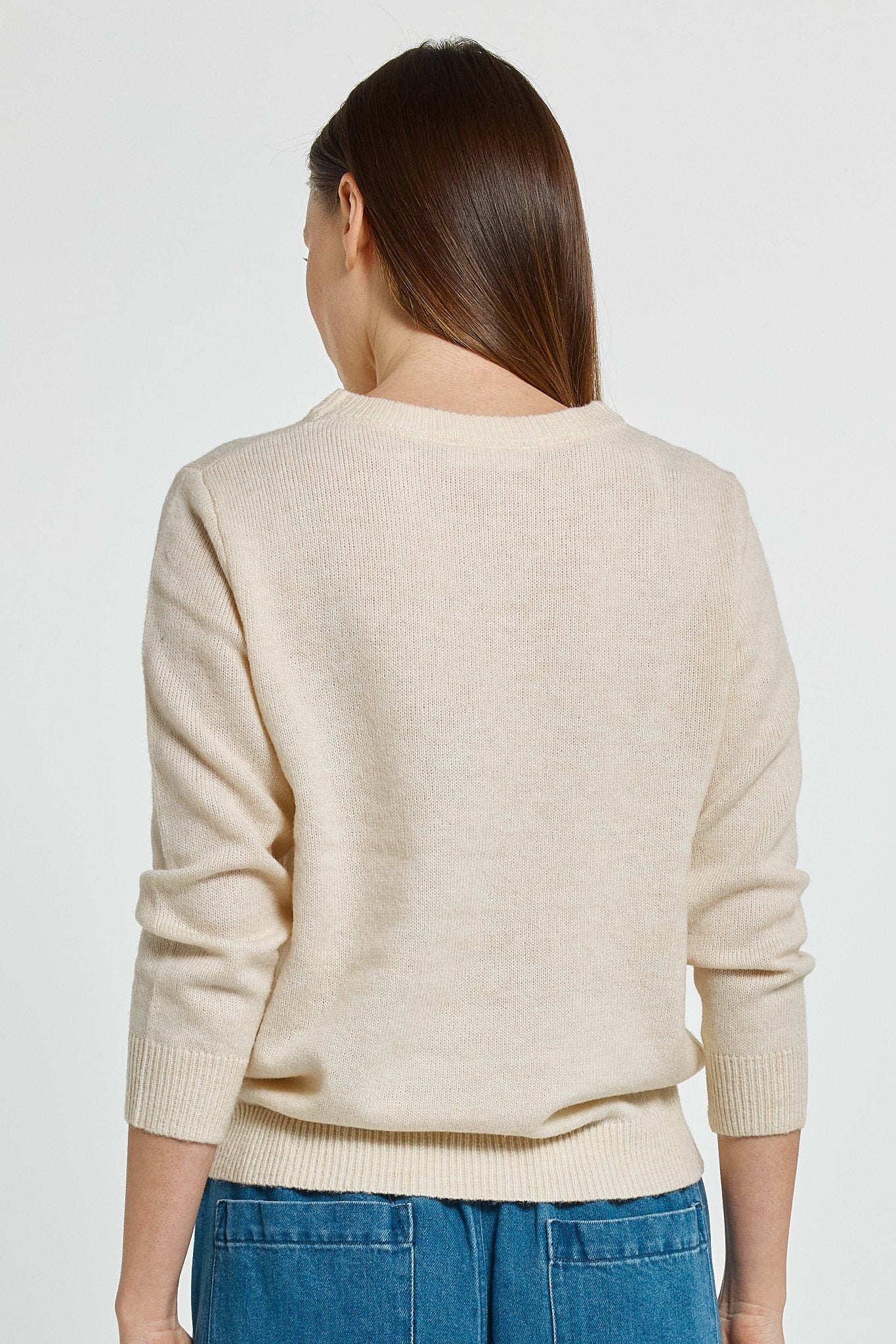 Betty Basics Morris Sweater (Cream)