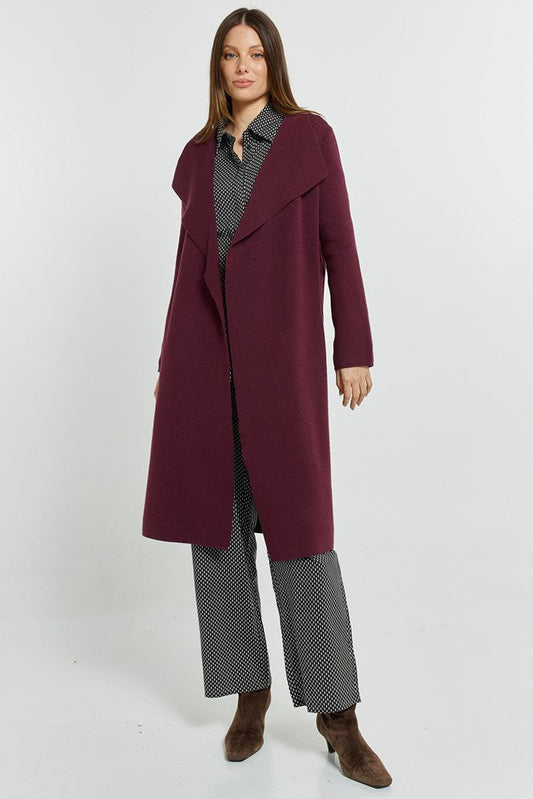 Betty Basics Lana Coatigan (Wine)