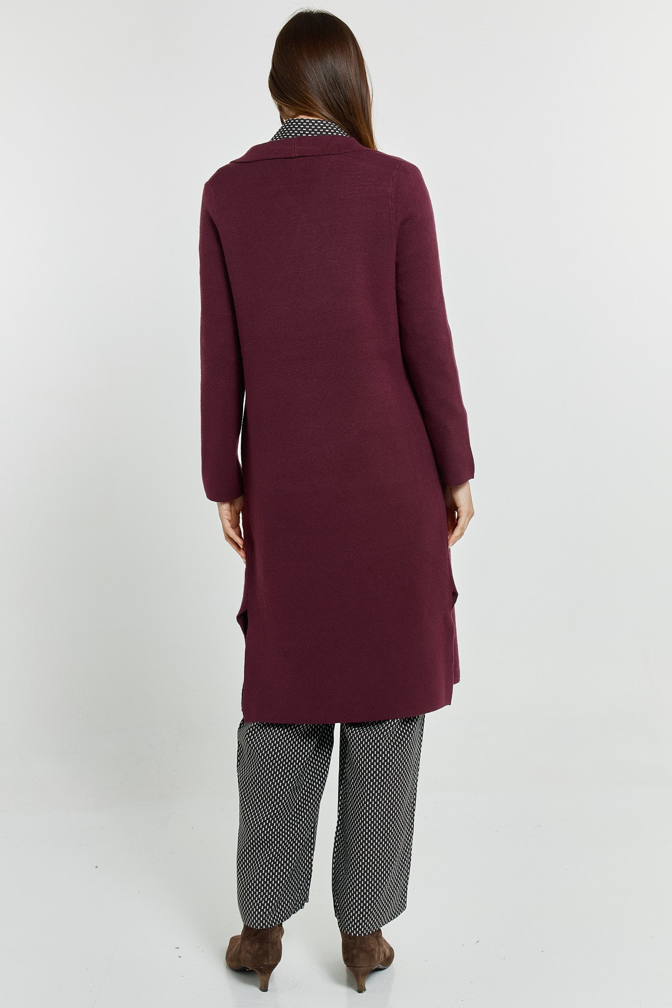 Betty Basics Lana Coatigan (Wine)