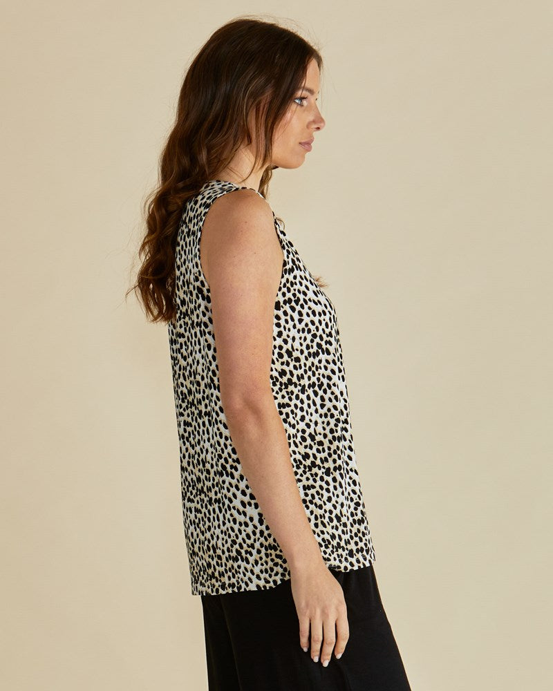 Betty Basics Positano Tank (Cheetah)