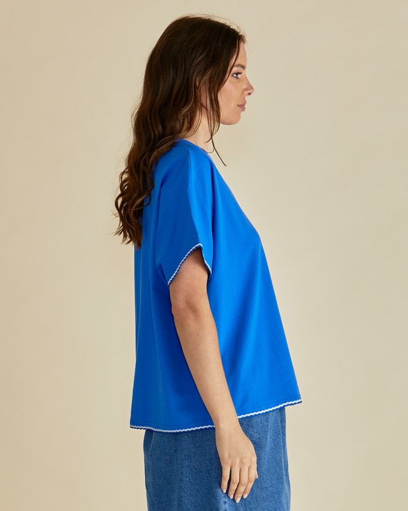 Betty Basics Avalon Tee (Royal Blue)