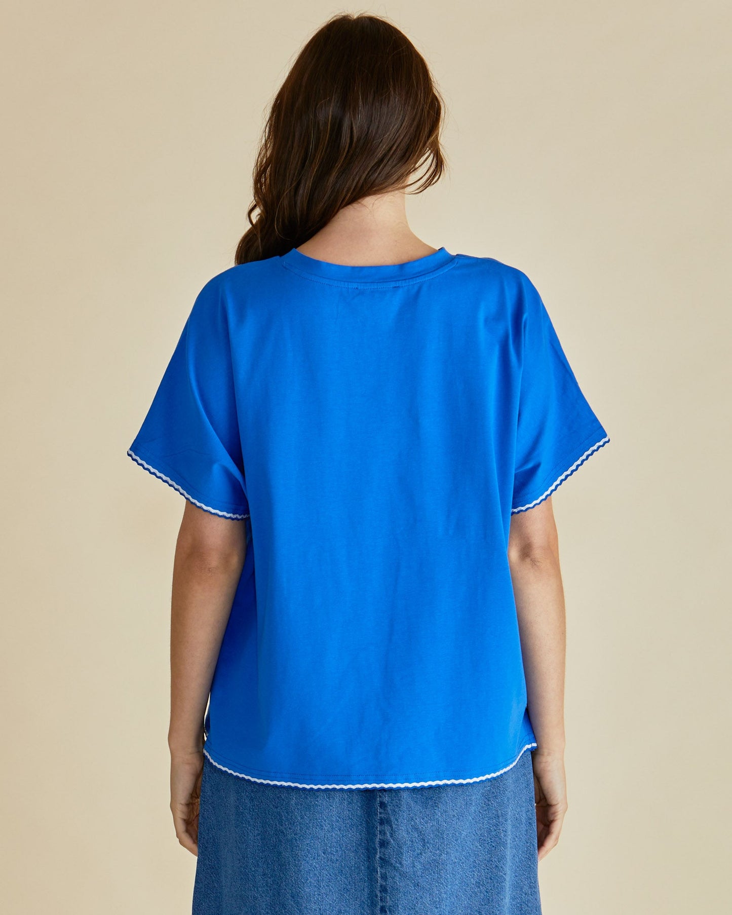 Betty Basics Avalon Tee (Royal Blue)