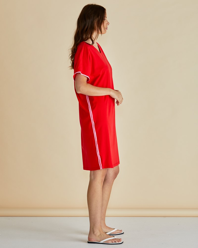Betty Basics Stellar T-Shirt Dress (Red)