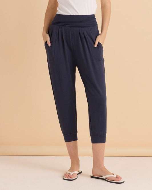 Betty Basics Tilly 3/4 Pant (Petrol)