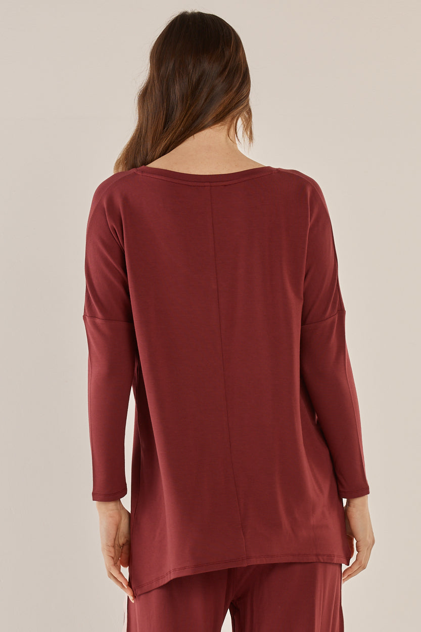 Betty Basics Munich Top Burgundy (Burgandy)