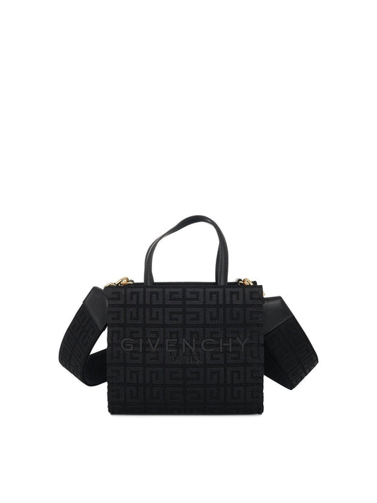 Image of Bags. Productname: GIVENCHY Mini G Tote Bag in BLACK colour by brand - GIVENCHY