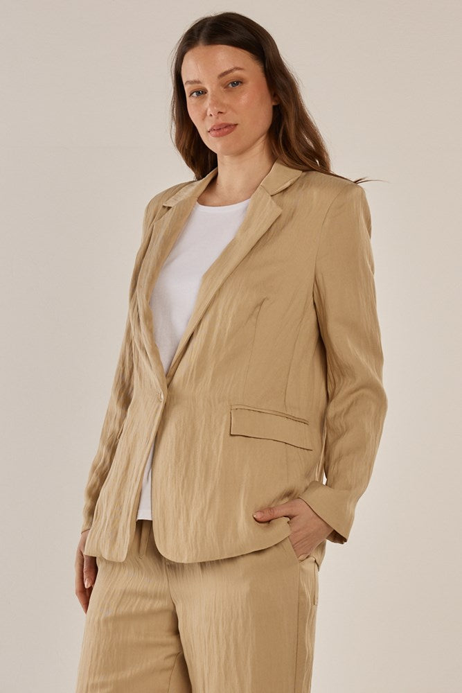 Betty Basics Sutton Blazer (Beige)