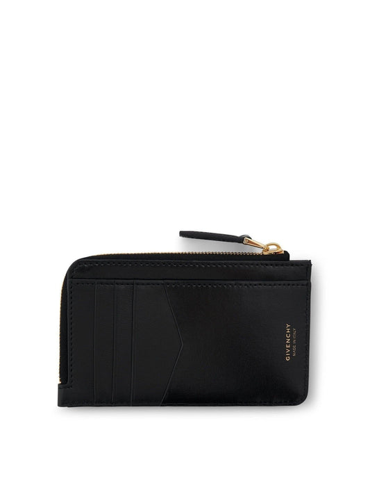 GIVENCHY G Cut Zipped Cardholder (Black)