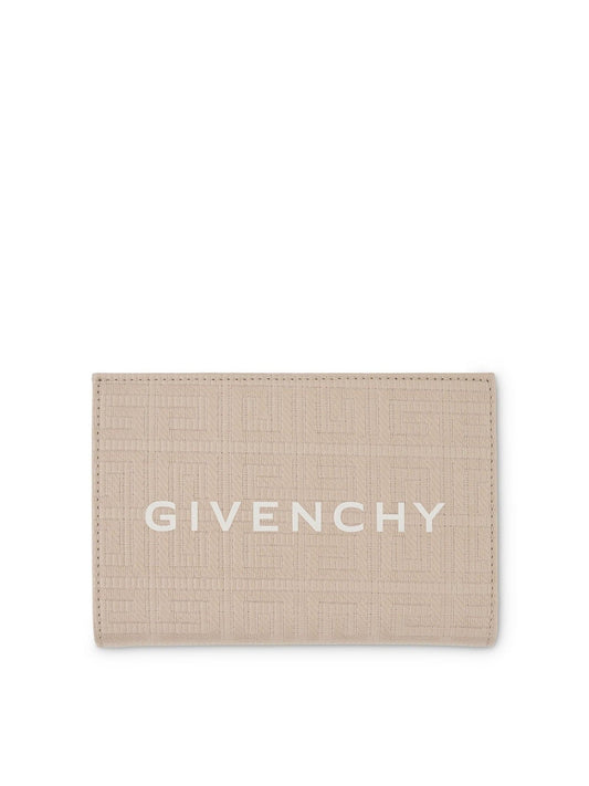 Image of Wallets & Money Clips. Productname: GIVENCHY G Cut Bifold Wallet in BEIGE colour by brand - GIVENCHY