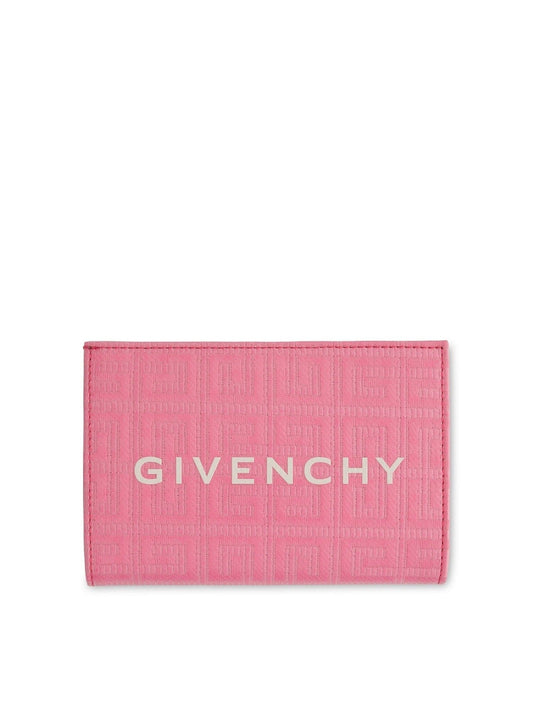 Image of Wallets & Money Clips. Productname: GIVENCHY G Cut Bifold Wallet in PINK colour by brand - GIVENCHY