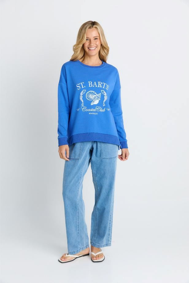 Betty Basics Palma Sweat (St Barts Print)