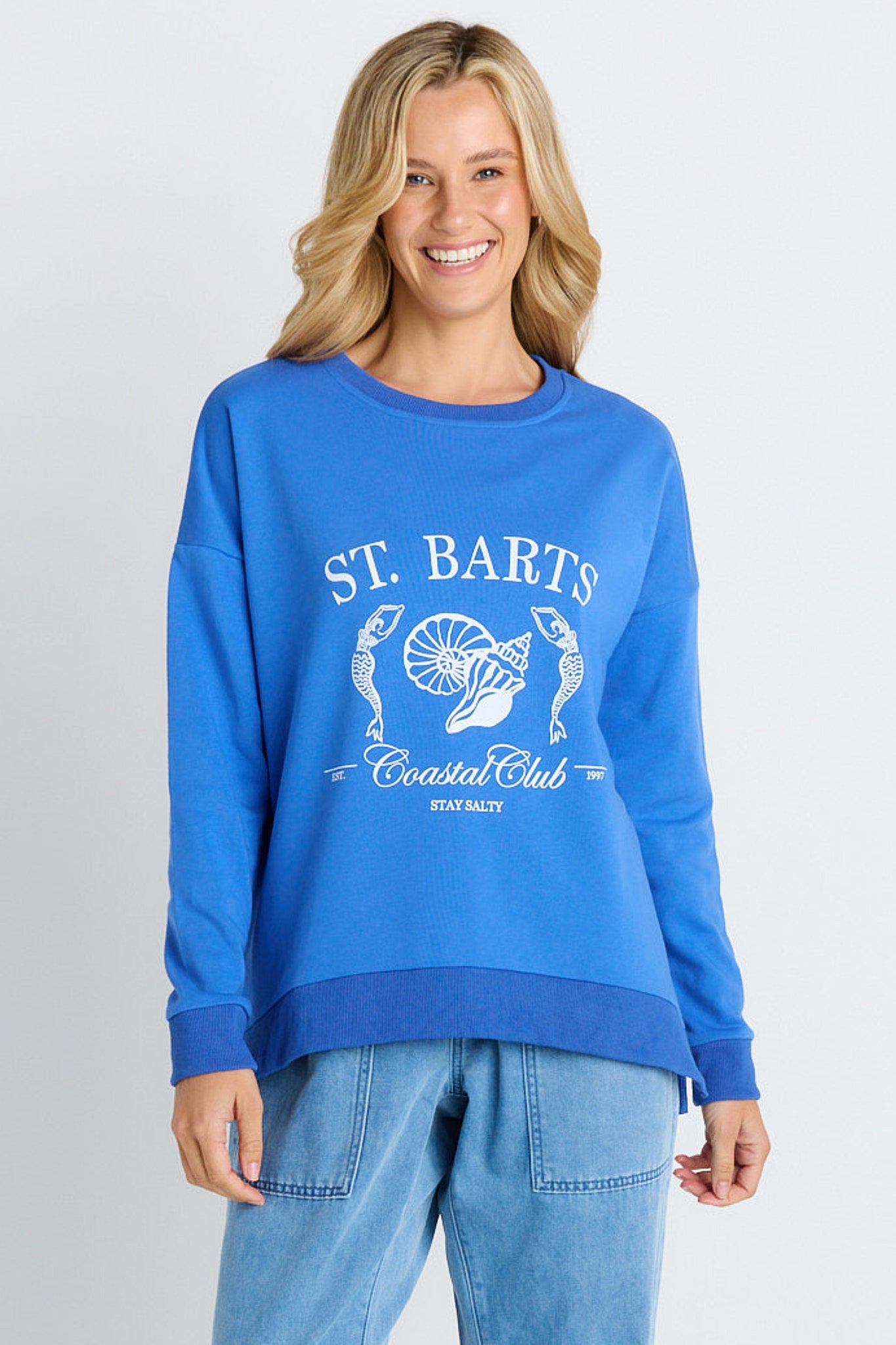 Betty Basics Palma Sweat (St Barts Print)
