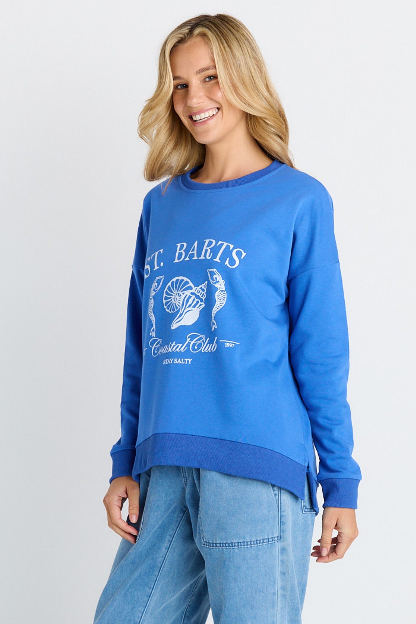 Betty Basics Palma Sweat (St Barts Print)