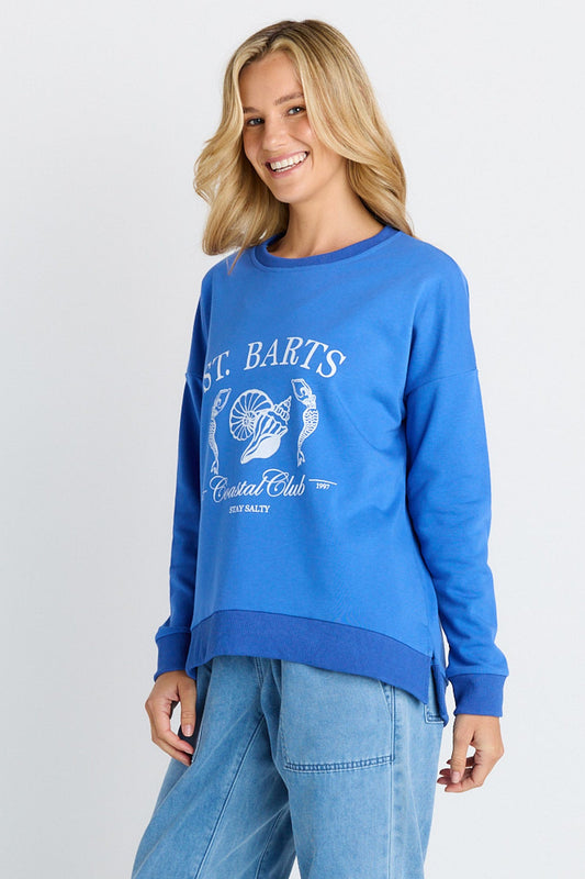 Betty Basics Palma Sweat (St Barts Print)