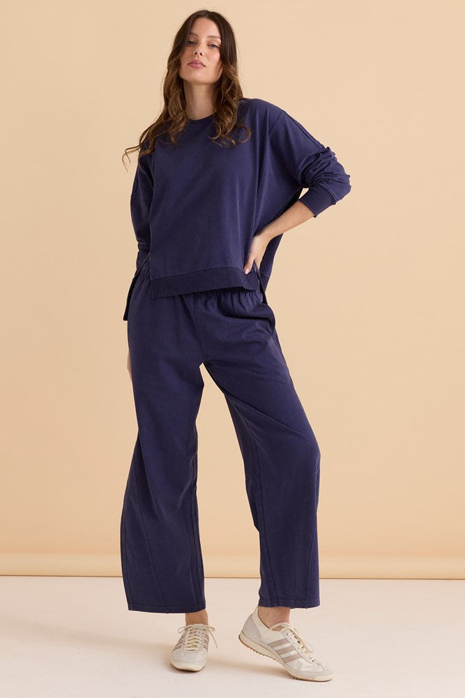 Betty Basics Iris Sweatshirt (Navy)