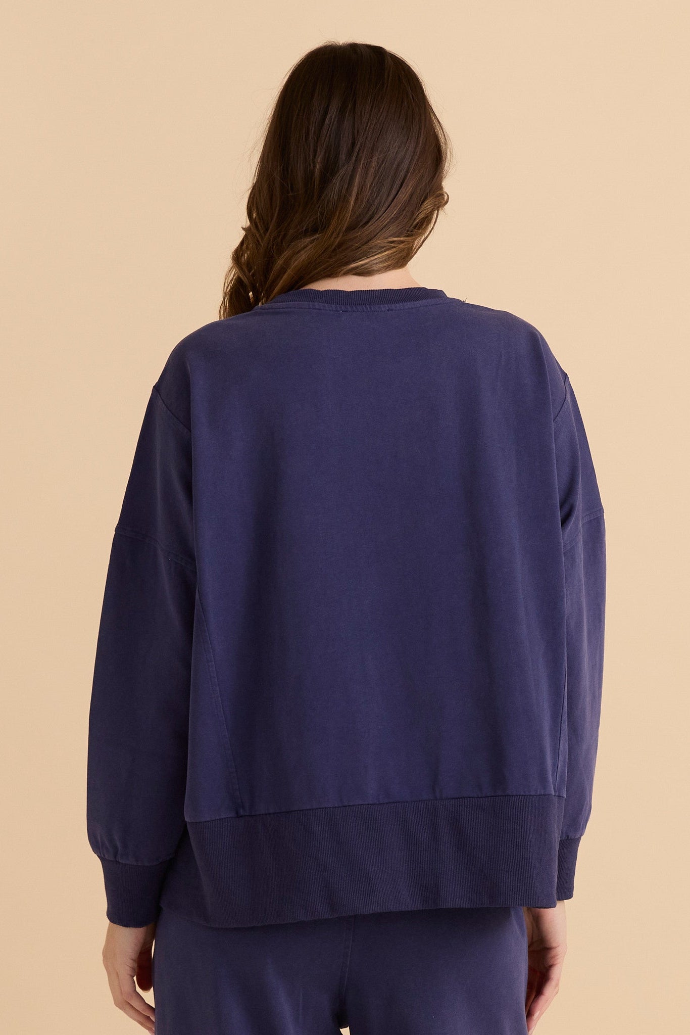 Betty Basics Iris Sweatshirt (Navy)