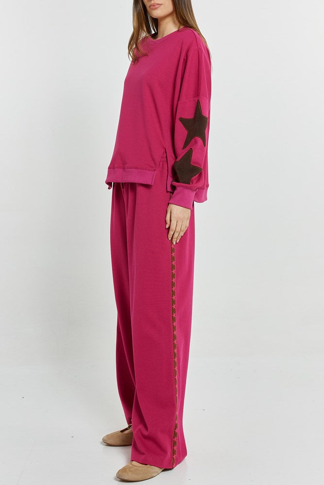 Betty Basics Saskia Trackpant (Mulberry)