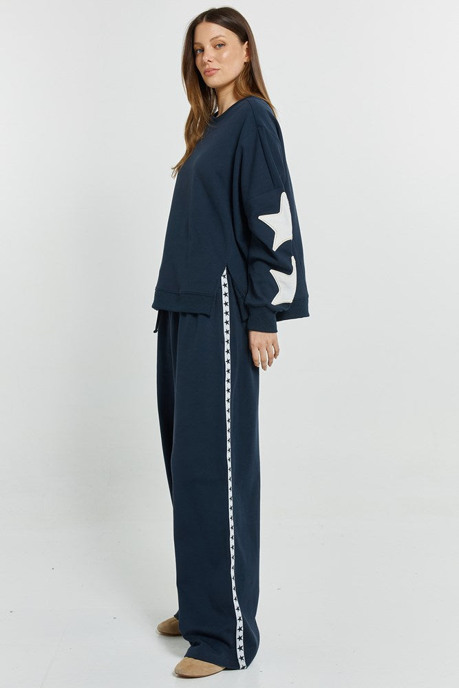Betty Basics Saskia TrackPant (Navy)