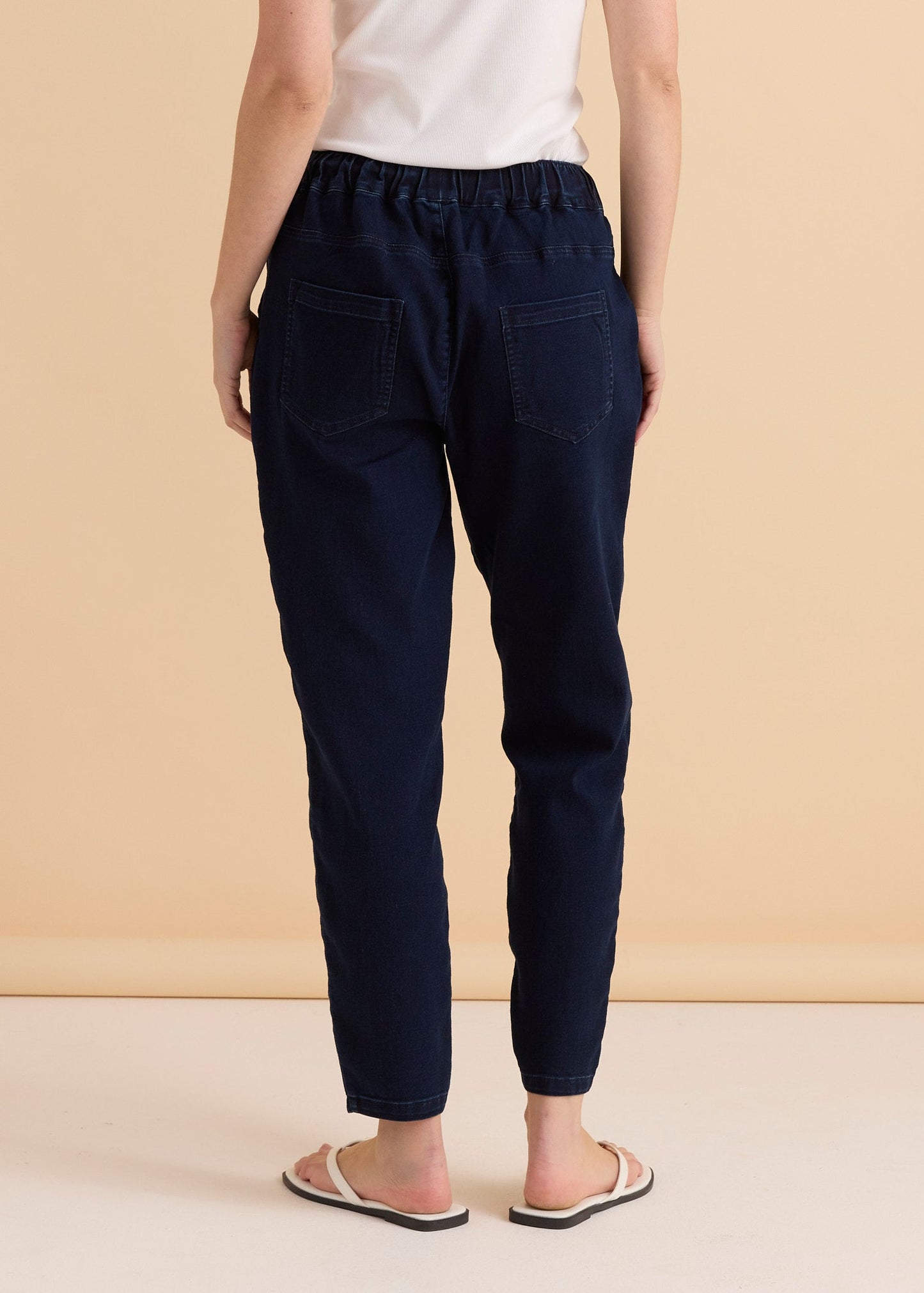 Betty Basics Brooks Jean (Dark Blue Wash)
