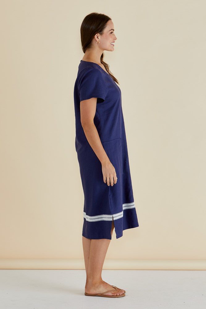 Betty Basics Elwood Dress (Navy)