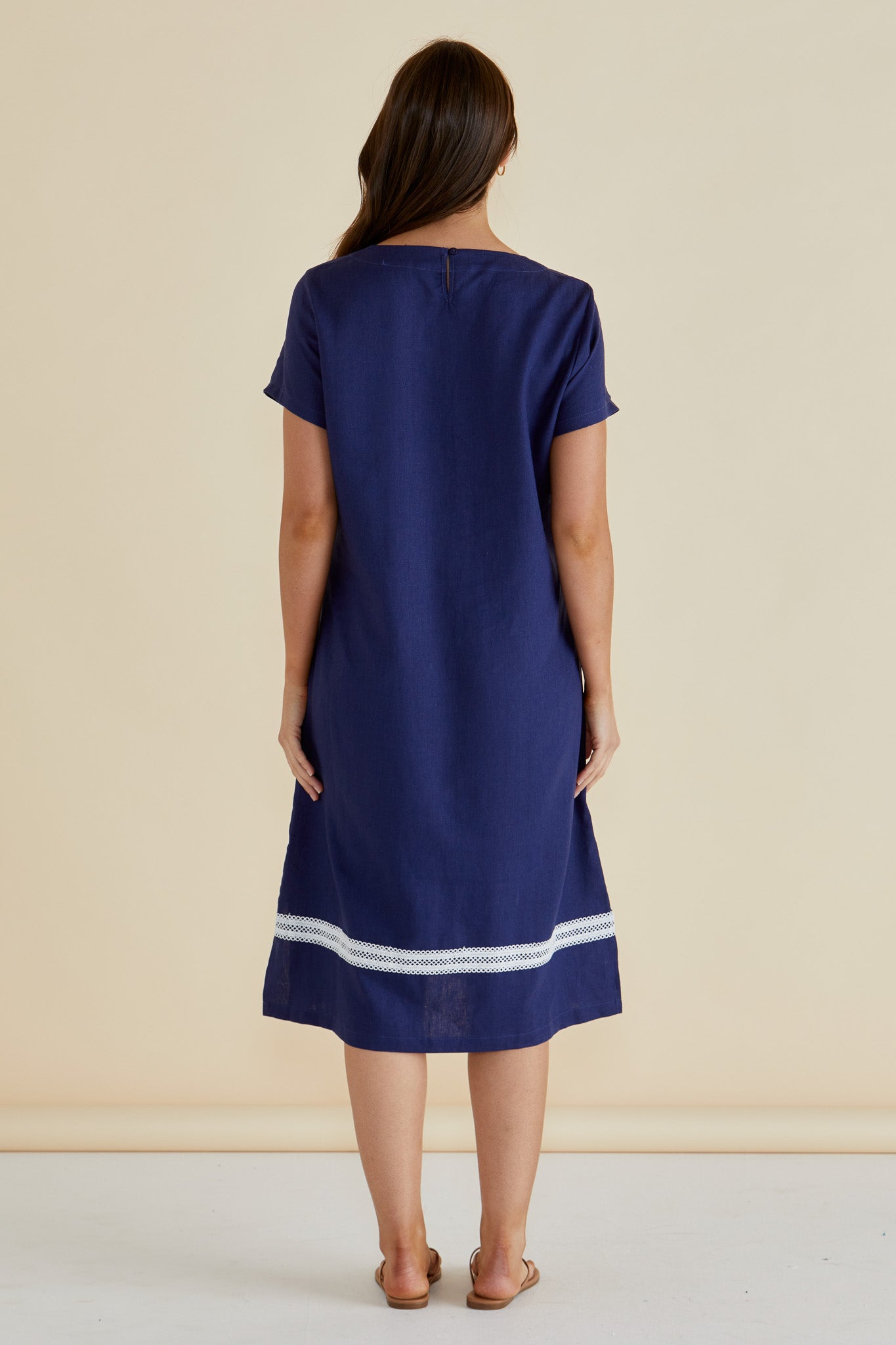 Betty Basics Elwood Dress (Navy)