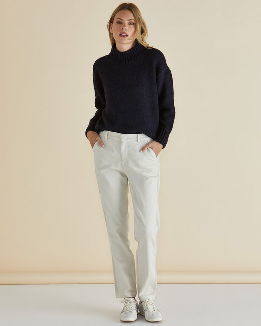 Betty Basics Carey Chino Jogger (Stone)