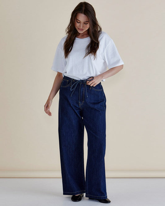 Betty Basics Goldie Jeans (Dark Blue)