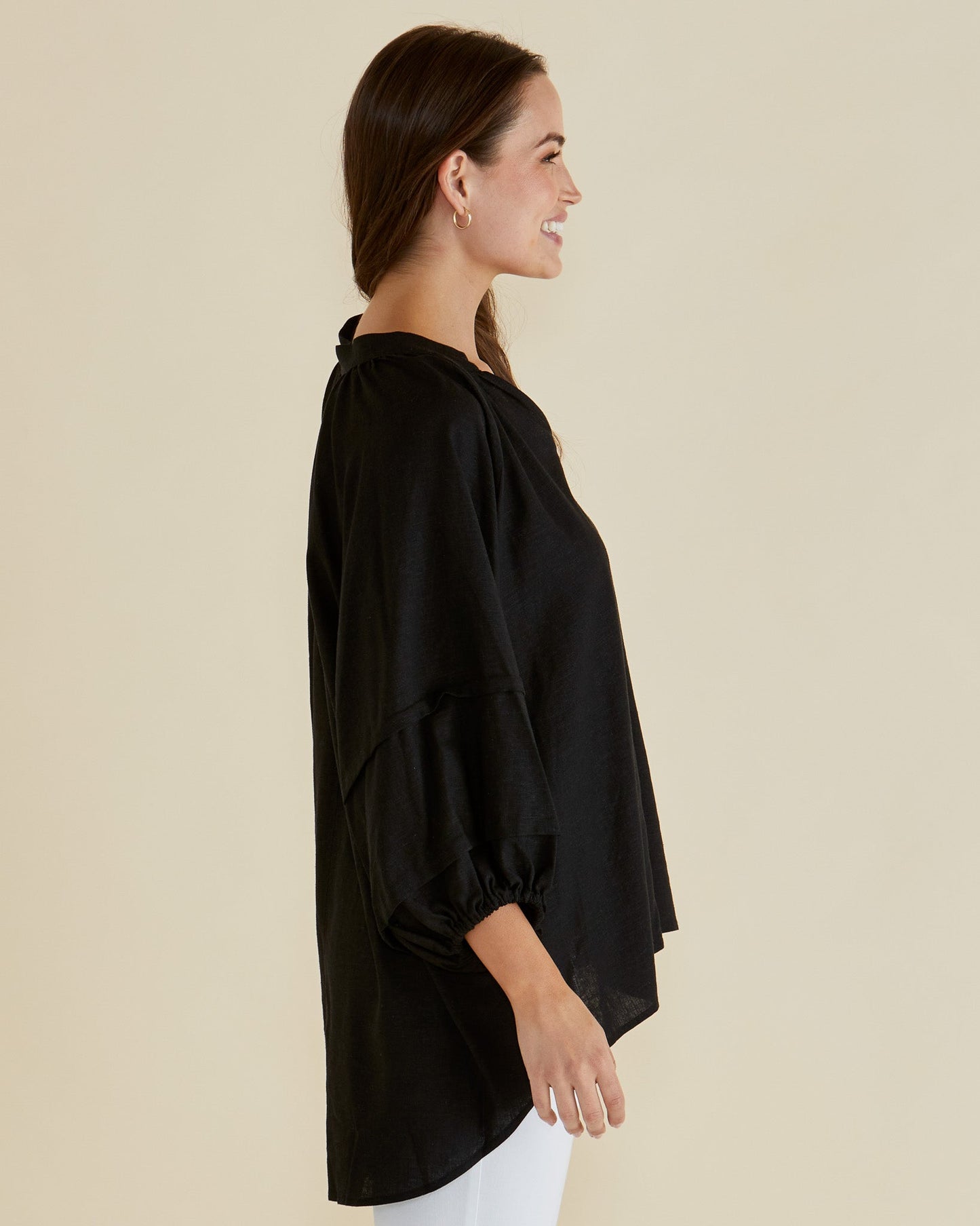 Betty Basics Grazia Blouse (Black)