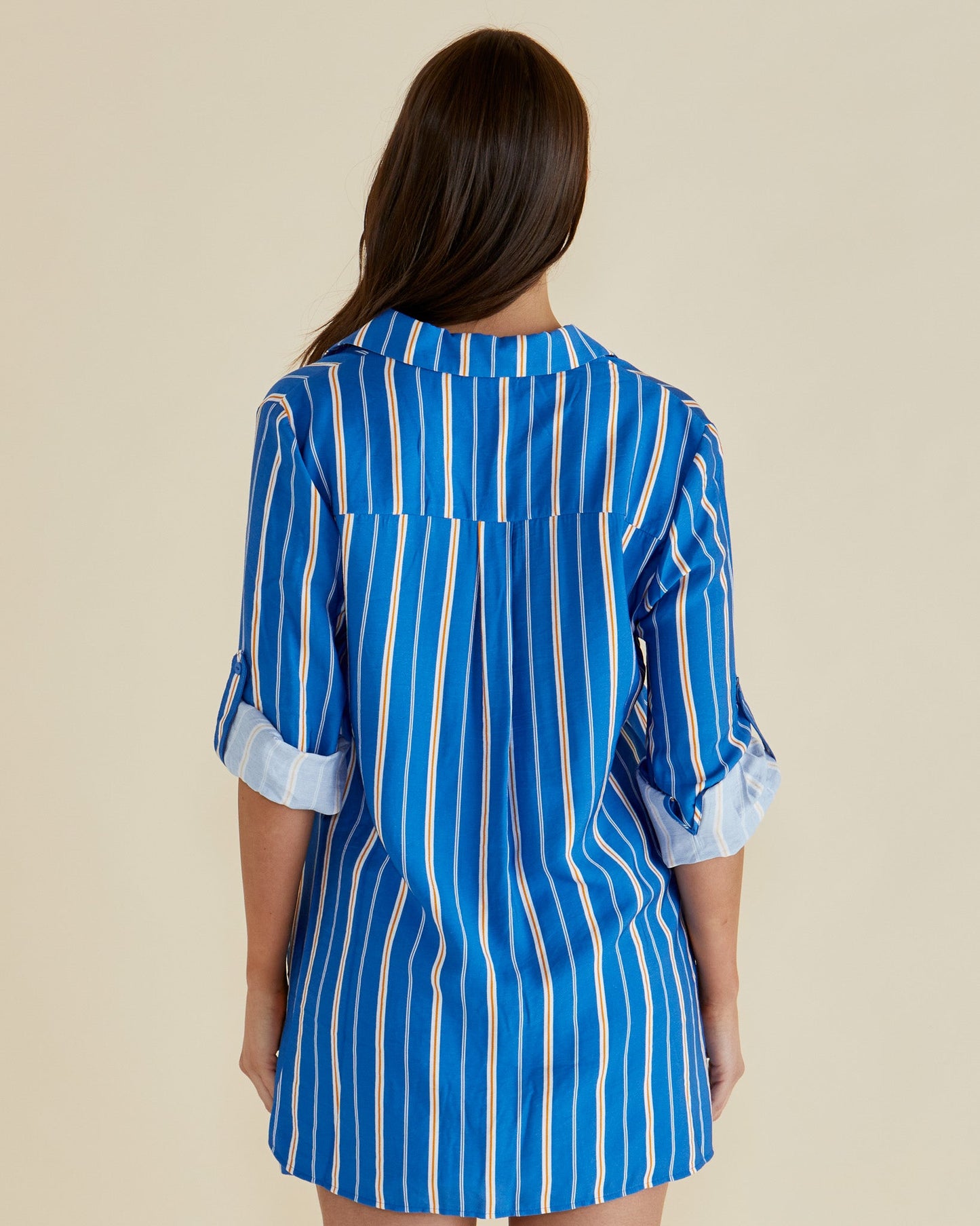 Betty Basics Mills Shirt (Blue Stripe)