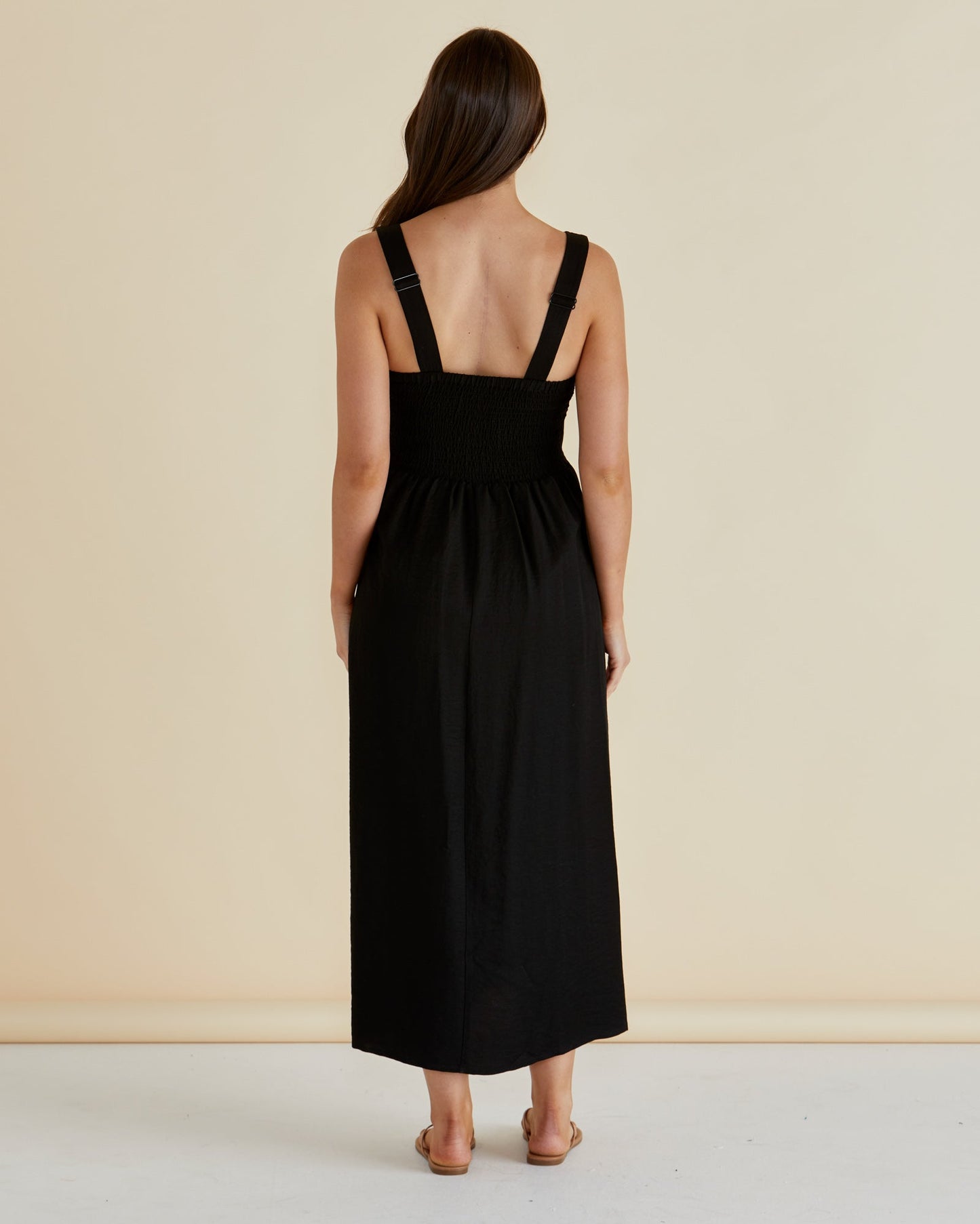 Betty Basics Tegan Midi Dress (Black)