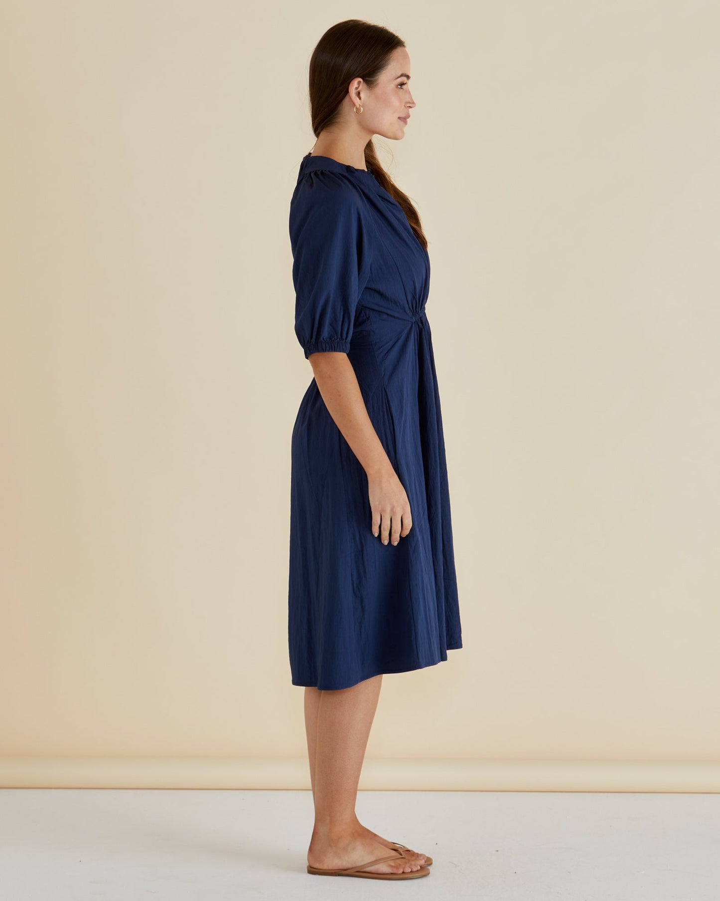 Betty Basics Emery Dress (Navy Blue)