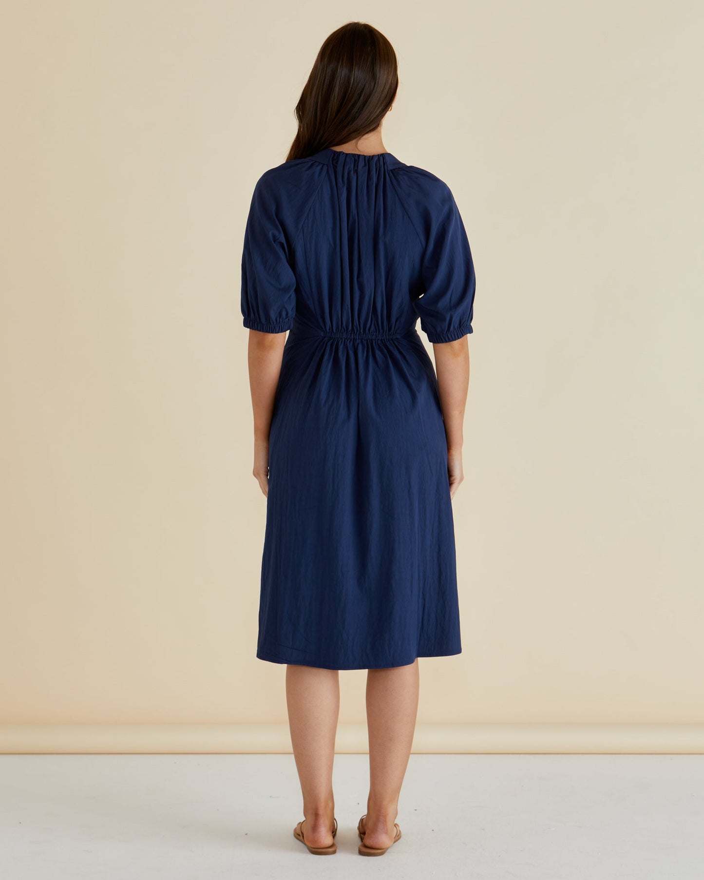 Betty Basics Emery Dress (Navy Blue)
