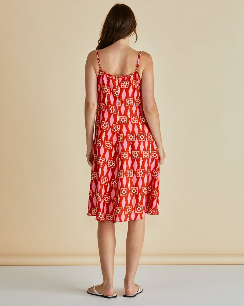Betty Basics Harriet Dress (Sardinia Geo Print)