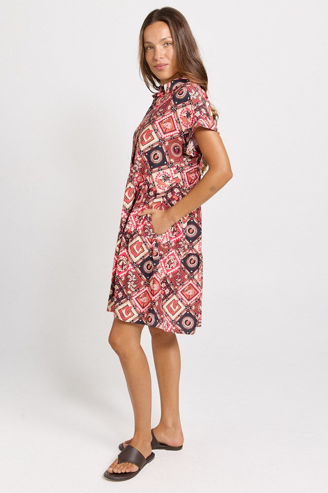 Betty Basics Copacabana Shirt Dress (Coco Print)