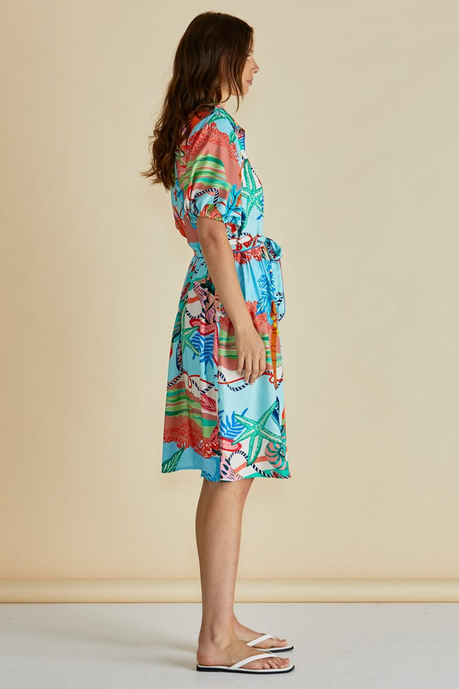 Betty Basics Rio Reef Dress (Rio Reef Print)