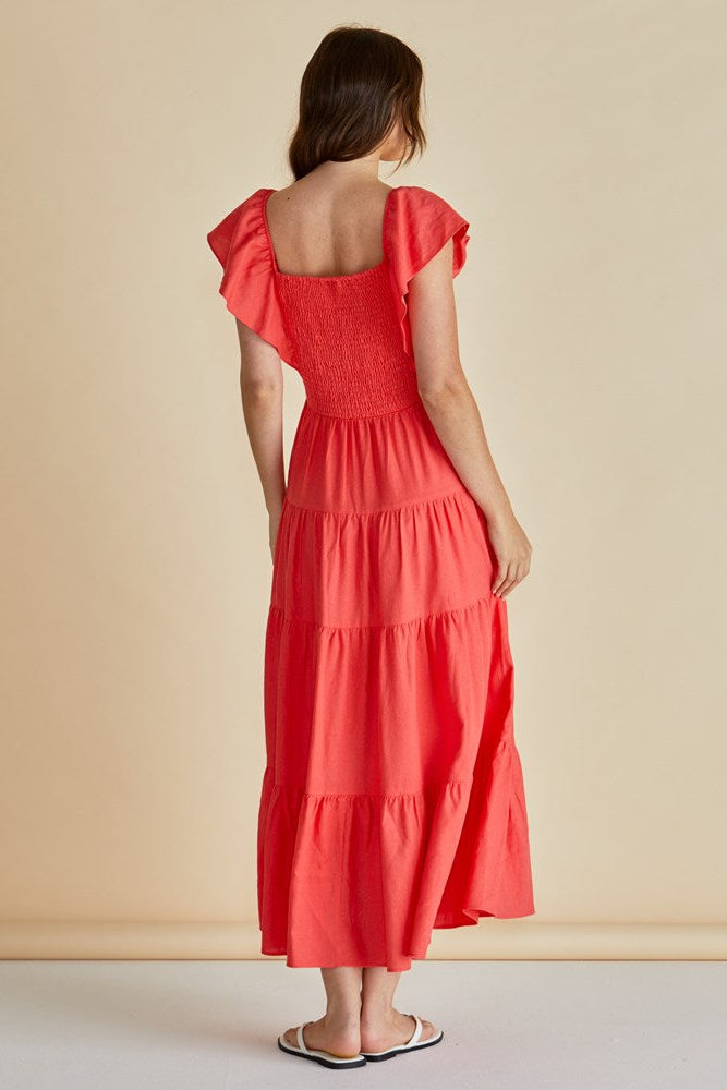 Betty Basics Sadie Dress (Red)
