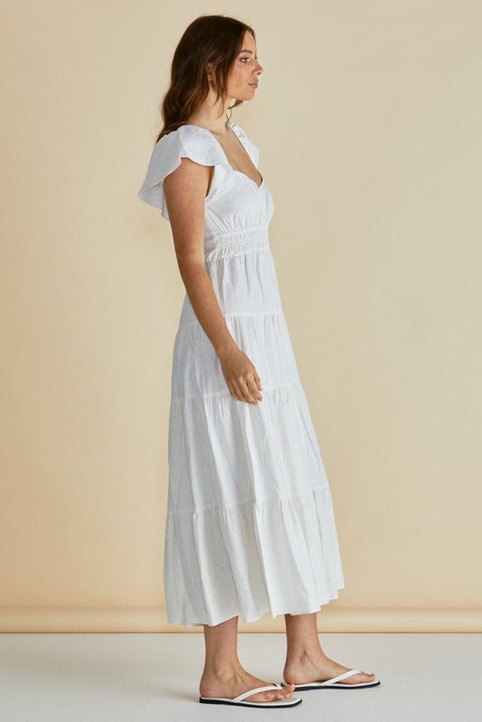 Betty Basics Sadie Dress (White)