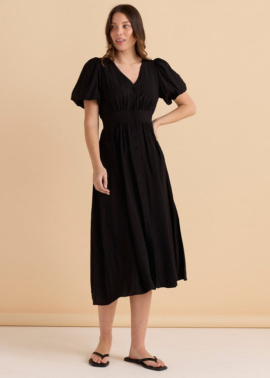 Image of Dresses. Productname: Betty Basics Dahlia Dress Black in Black colour by brand - Betty Basics
