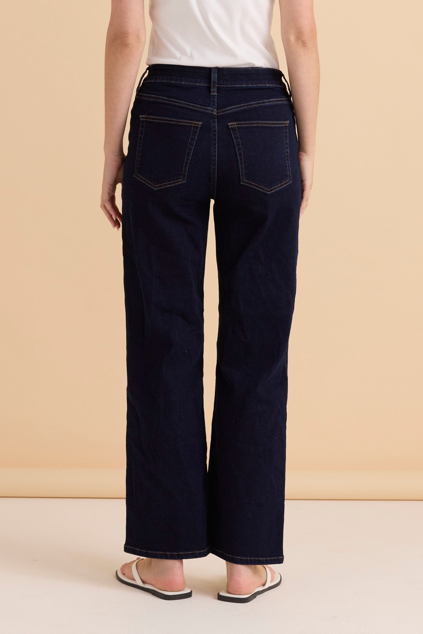 Betty Basics Straight Leg Jean (Indigo Blue)