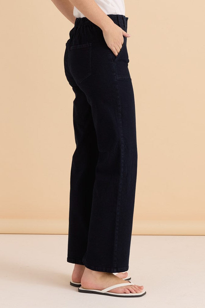 Betty Basics Relax Worker Jean (Blue Smoke)