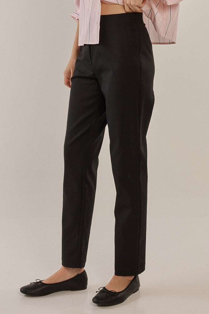 Betty Basics Paloma Straight Leg Pant (Black)