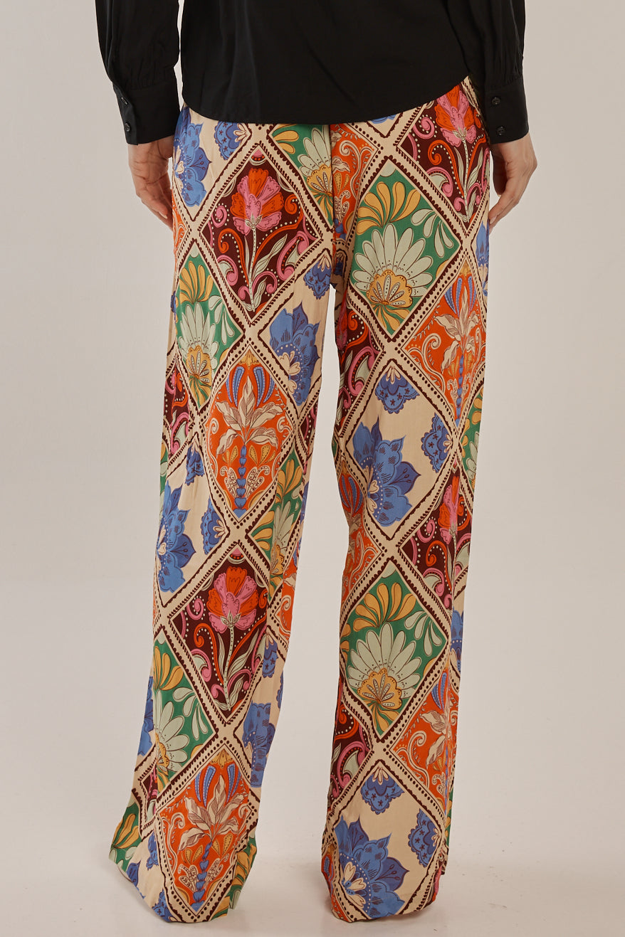 Betty Basics Lyon Pant (Villa Floral Print)