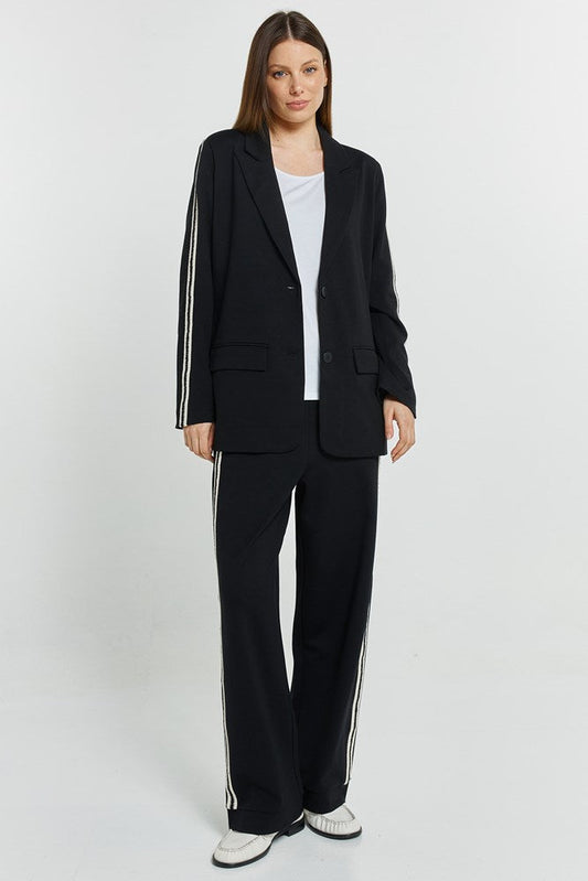 Betty Basics Bien Trim Jogger (Black Trim)