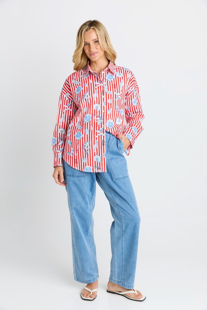 Betty Basics Amalfi Shirt (Amalfi Print)