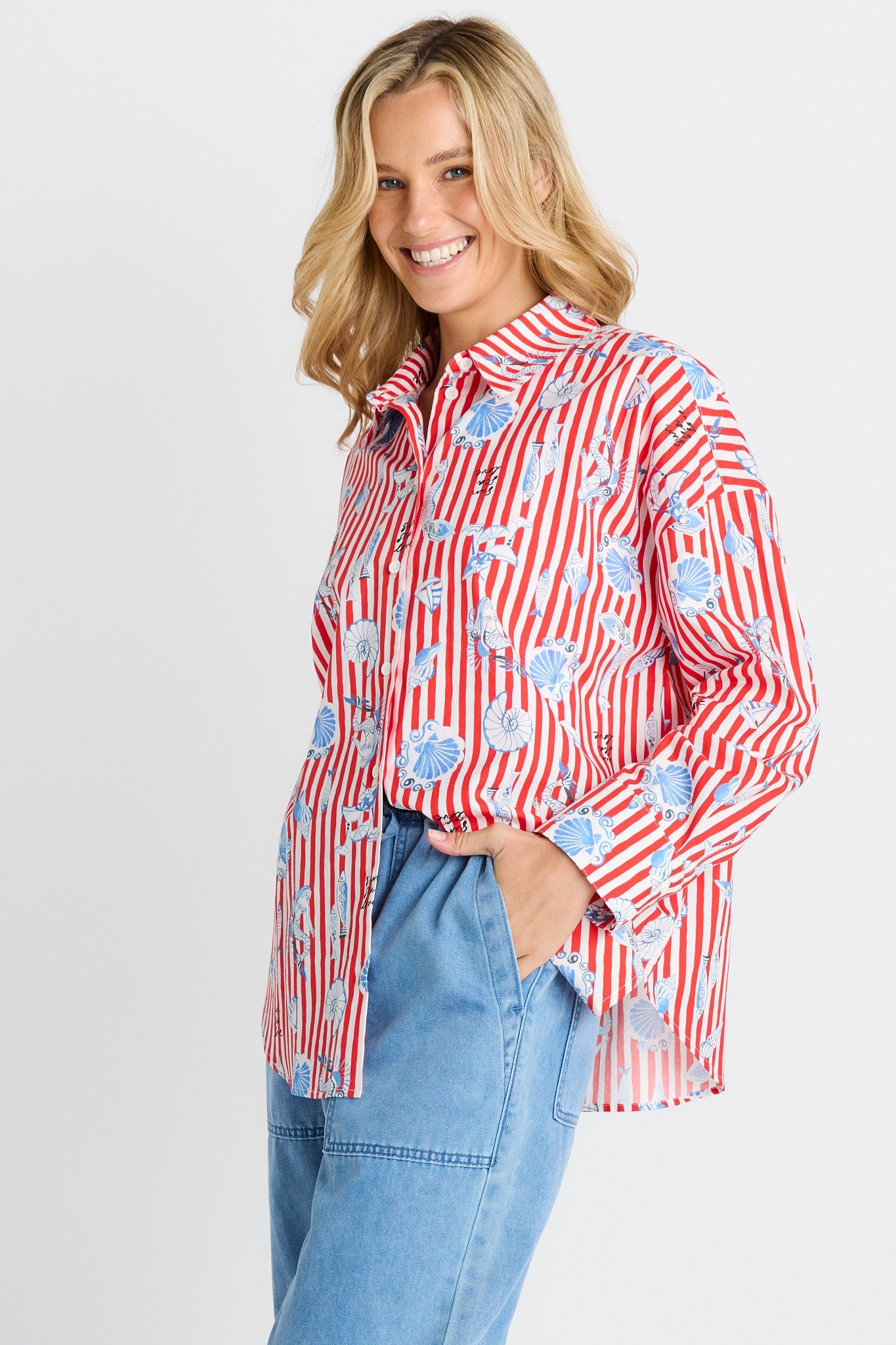 Betty Basics Amalfi Shirt (Amalfi Print)