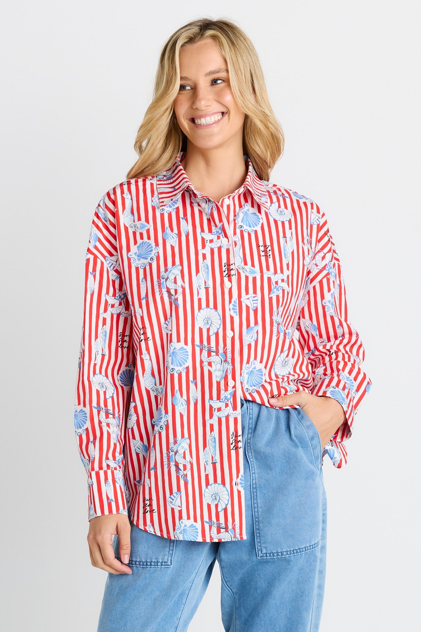 Betty Basics Amalfi Shirt (Amalfi Print)