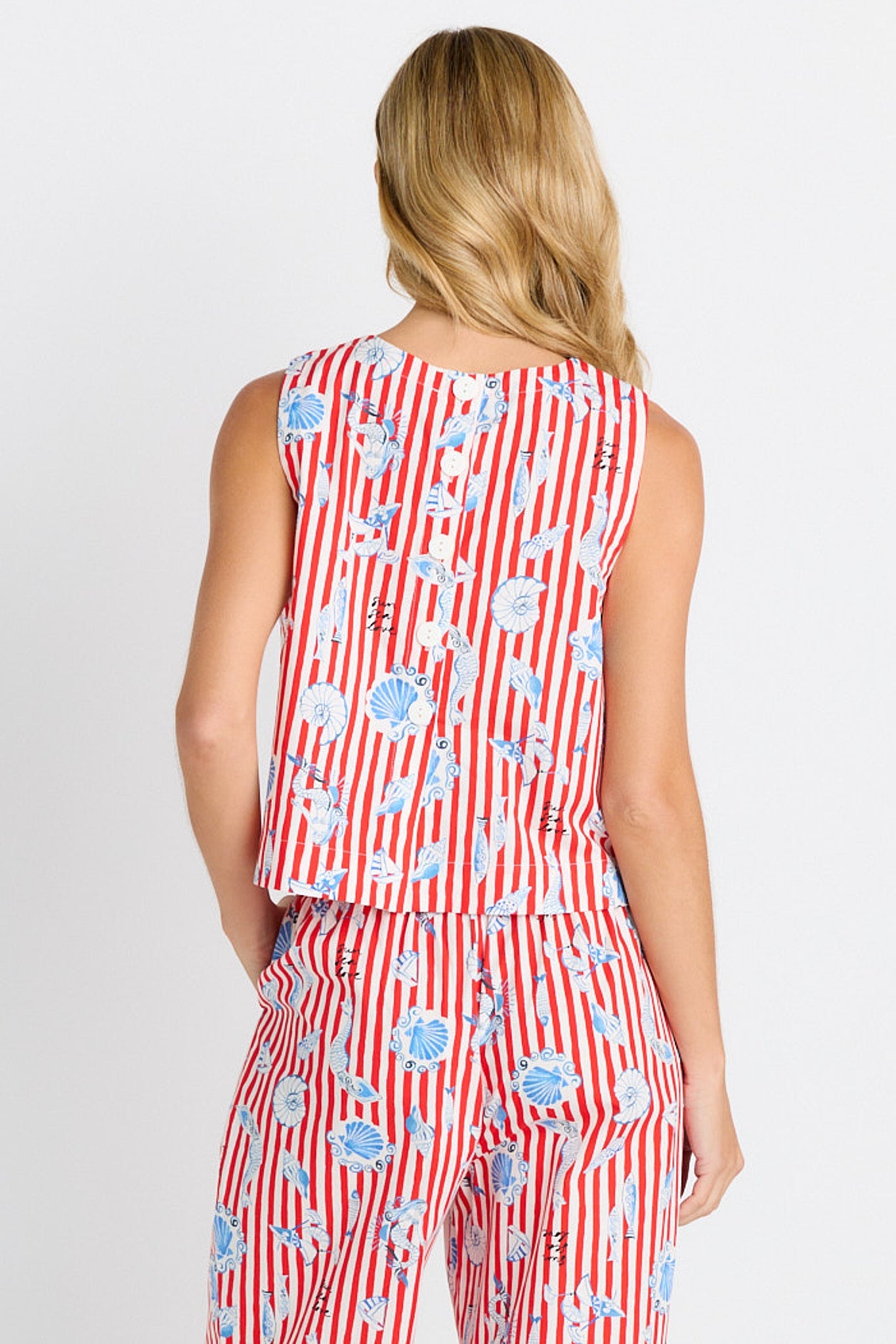 Betty Basics Amalfi Tank (Amalfi Print)